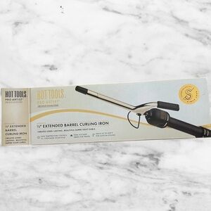 Bio Ionic Long Barrel 1.5” Curling Iron New